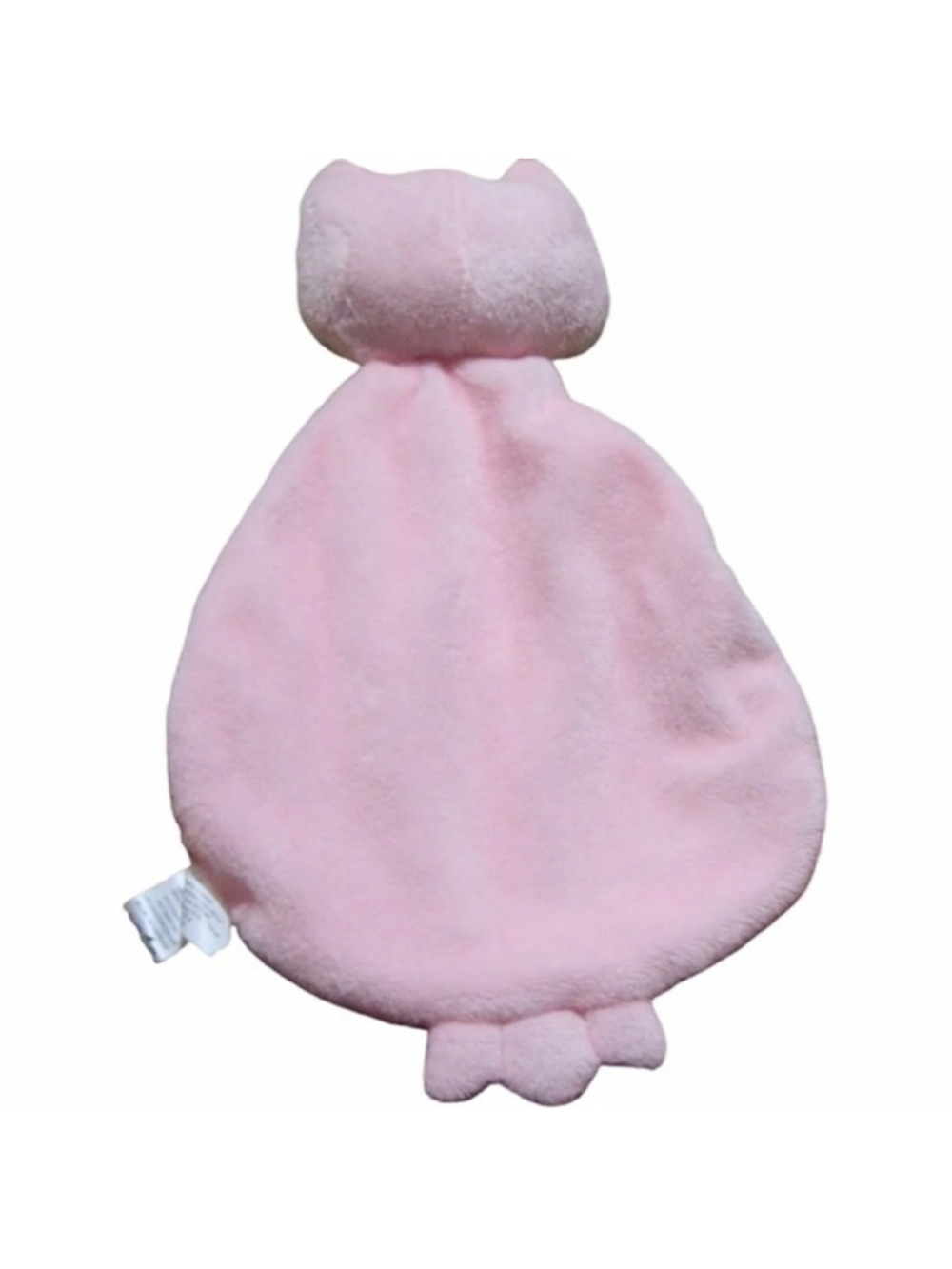BABY Aspen Owl Lovey Security Blanket Plush HTF Pink Gray Chevron Rattle Baby To - Picture 6 of 12